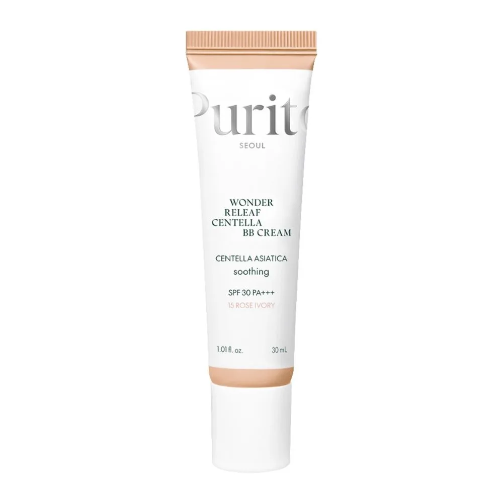 BB-крем Purito Wonder Releaf Centella SPF 30 PA+++, с центеллой, 15 Rose Ivory, 30 мл