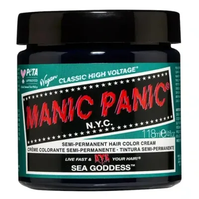 Полуперманентная краска Manic Panic Classic High Voltage, кремовая, оттенок Sea Goddess, 118 мл