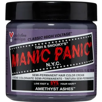 Полуперманентная краска для волос Manic Panic Classic High Voltage, кремовая, оттенок Amethyst Ashes, 118 мл