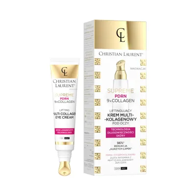 Крем для кожи вокруг глаз и век Supreme PDRN 9 x Collagen лифтинг, с мультиколлагеном