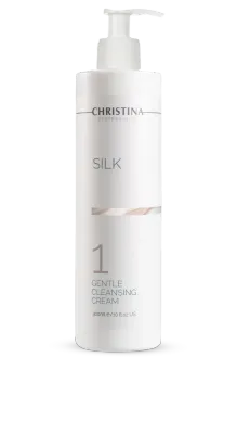 Очищающий крем для лица Christina Silk Gentle Cleansing Cream с липидами шелкопряда