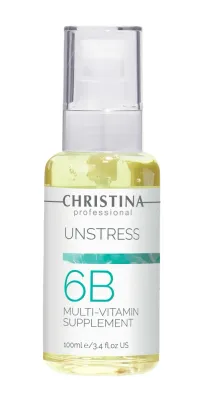 Концентрат для лица Christina Unstress Multi Vitamin Supplement, с пробиотиками и витаминами, для чувствительной кожи