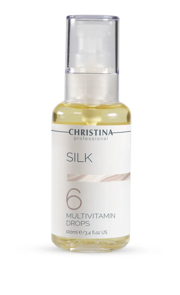 Капли для лица Christina Silk Multi-Vitamin Drops, мультивитаминные, ревитализирующие
