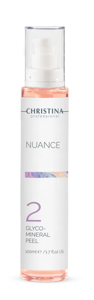 Пилинг для лица Christina Nuance Glyco Mineral Peel шаг 2, гликолевый, профессиональный