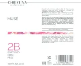 Пилинг для лица Christina Muse Fortified Rose Peel шаг 2B, с гликолевой кислотой 15%, профессиональный, 150 мл — фото 2