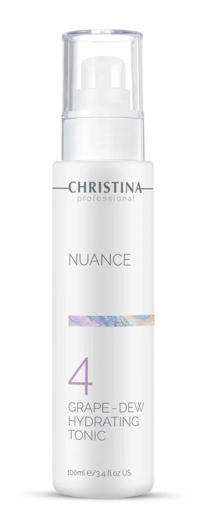 Тоник для лица Christina Nuance Grape Dew Hydrating Tonic шаг 4, увлажняющий, с виноградом, профессиональный