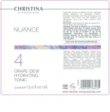 Тоник для лица Christina Nuance Grape Dew Hydrating Tonic шаг 4, увлажняющий, с виноградом, профессиональный — фото 2