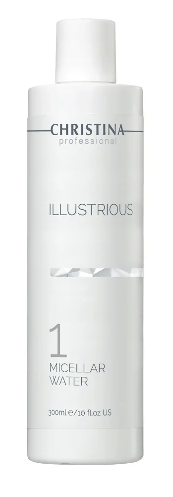 Мицеллярная вода Christina Illustrious Micellar Water шаг 1, осветляющая, против пигментации, профессиональная