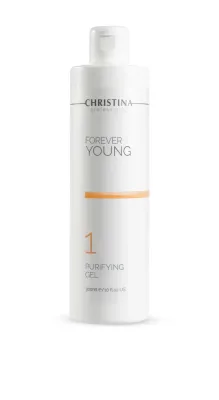 Гель для умывания Christina Forever Young Purifying Gel шаг 1, для снятия макияжа, без масел и спирта