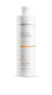 Лосьон для лица Christina Forever Young Infra-Peel Lotion шаг 2, с AHA-кислотами, подготовка к пилингу