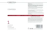 Гель для умывания Christina Comodex Clean & Clear Cleanser шаг 1, себорегулирующий, для жирной кожи, профессиональный — фото 2