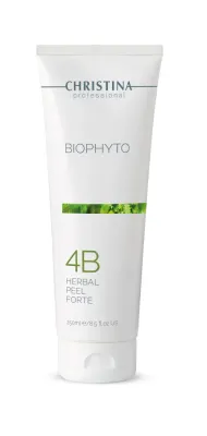 Пилинг для лица Christina BioPhyto Herbal Peel Forte шаг 4B, усиленный, с BHA-кислотой, профессиональный