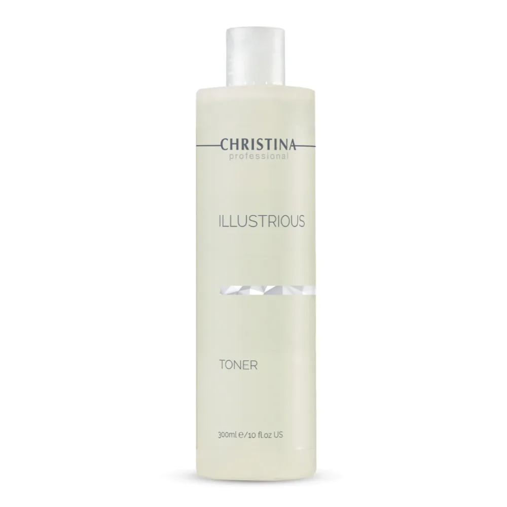 Тоник для лица Christina Illustrious Toner с ниацинамидом и AHA-кислотами, осветляющий