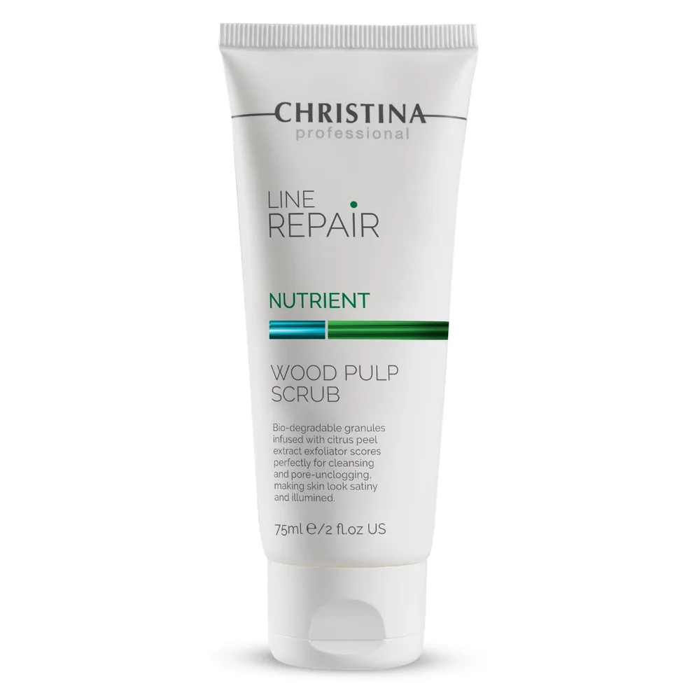 Скраб для лица Christina Line Repair Nutrient Wood Pulp Scrub с древесной целлюлозой
