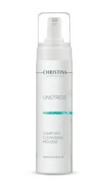 Пенка для умывания Christina Unstress Comfort Cleansing Mousse мягкая, для чувствительной кожи