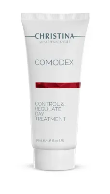 Дневной крем для лица Christina Comodex Control & Regulate Day Treatment, регулирует себум, для жирной кожи
