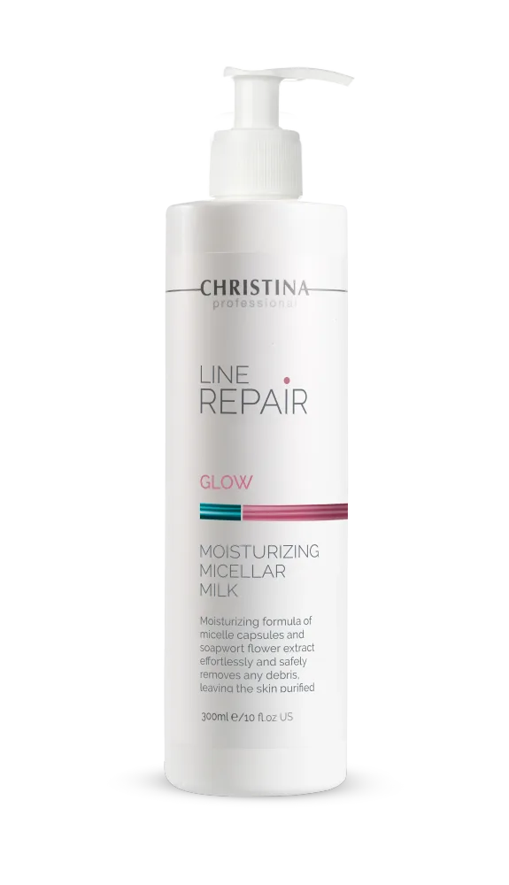 Мицеллярное молочко Christina Line Repair Glow Moisturizing Micellar Milk увлажняющее, для сияния