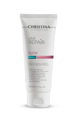 Энзимный пилинг для лица Christina Line Repair Glow Oxygen Peel кислородный, с энзимами ананаса