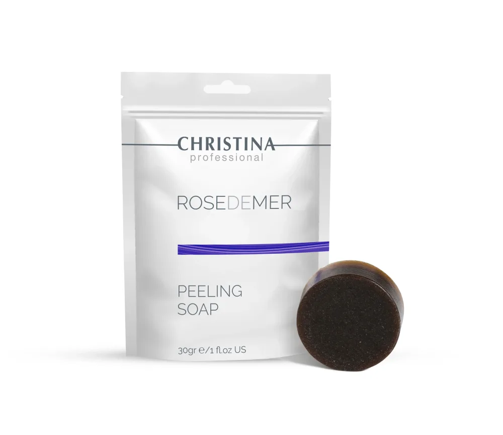 Пилинг-мыло для лица Christina Rose de Mer Peeling Soap травяно-коралловое