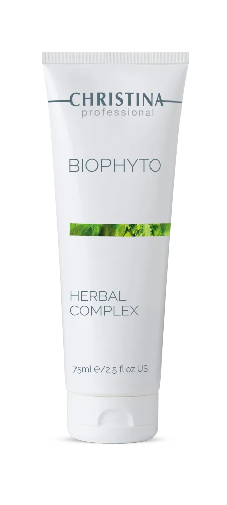 Энзимный пилинг для лица Christina BioPhyto Herbal Complex детоксицирующий, с BHA-кислотой и травами