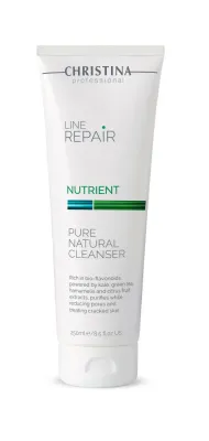 Гель для умывания Christina Line Repair Nutrient Pure Natural Cleanser пенящийся, с кейлом и зелёным чаем