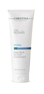 Средство для умывания Christina Line Repair Hydra AHA BHA Active Cleanser с кислотами, отшелушивающее