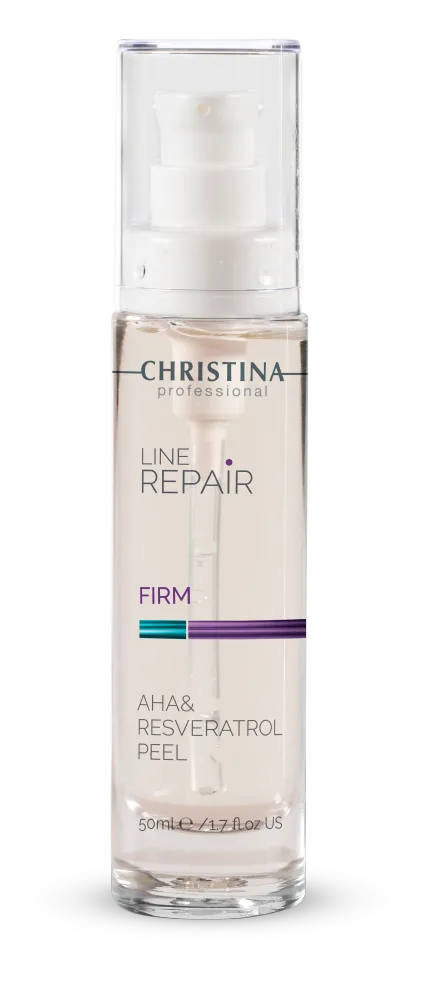 Пилинг для лица Christina Line Repair Firm AHA & Resveratrol Peel с AHA-кислотами и ресвератролом