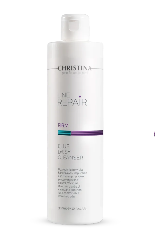Гидрофильный гель для умывания Christina Line Repair Firm Blue Daisy Cleanser с голубой маргариткой