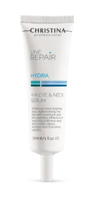 Сыворотка для кожи вокруг глаз и шеи Christina Line Repair Hydra HA Eye & Neck, с гиалуроновой кислотой