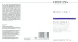 Набор для ухода после пилинга Christina Rose de Mer Post Peeling Kit, 3 средства по 15 мл — фото 4