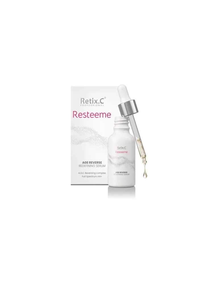 Сыворотка для лица Retix C Resteeme Age Reverse Redefining Serum, антигликационная, с полинуклеотидами, 28 мл