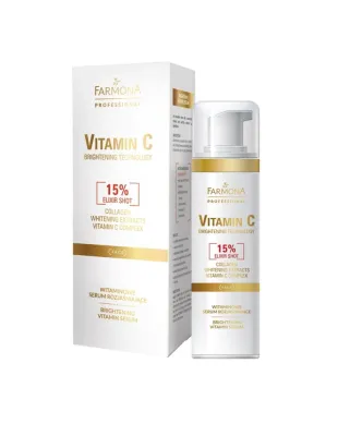Сыворотка для лица Farmona Vitamin C, осветляющая, с витамином C и коллагеном, 50 мл