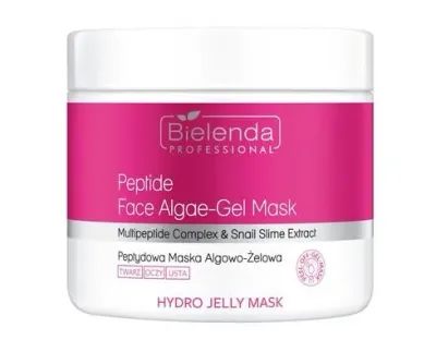 Альгинатная маска для лица Bielenda Hydro Jelly Mask против морщин, с пептидами, для зрелой кожи, 190 г