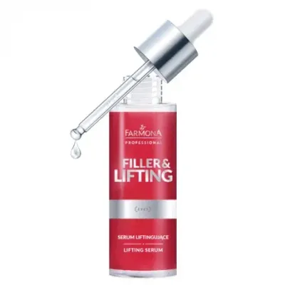 Сыворотка для лица Farmona Filler & Lifting подтягивающая, для процедур с ультразвуком, для сухой кожи, 30 мл