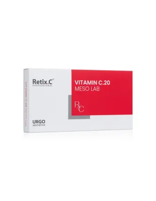 Сыворотка для микроигольчатой мезотерапии Retix C Meso Lab Vitamin C 20%, стерильная, профессиональная
