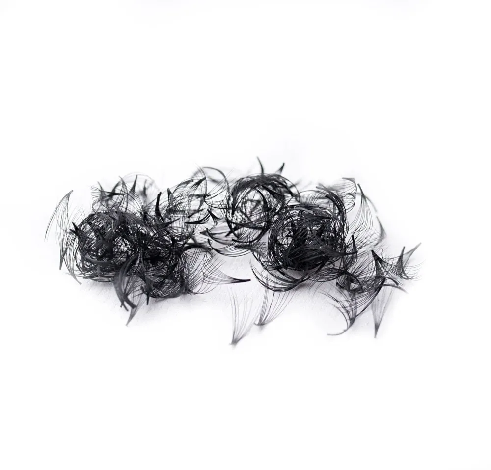 Пучки ресниц Wonder Lashes Easy Volume Fans 10D, для наращивания, готовые, оттенок DŁ.14