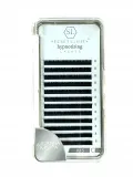 Ресницы для наращивания Secret Lashes Hypnotizing, мягкие, натуральный чёрный, микс длин, оттенок C 0,15 DŁ.8 — фото 1