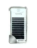 Ресницы для наращивания Secret Lashes Hypnotizing, мягкие, натуральный чёрный, микс длин, оттенок C 0,10 Mix Rozmiarów 7-14 — фото 1