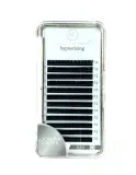 Ресницы для наращивания Secret Lashes Hypnotizing, мягкие, натуральный чёрный, разные изгибы и длины, оттенок D 0.10 DŁ.12 — фото 1