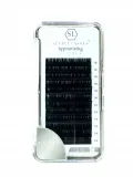 Ресницы для наращивания Secret Lashes Hypnotizing, мягкие, натуральный чёрный, разные изгибы и длины, оттенок C 0.10 DŁ.14 — фото 1