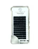 Ресницы для наращивания Secret Lashes Hypnotizing, мягкие, натуральный чёрный, разные изгибы и длины, оттенок C 0.10 DŁ.11 — фото 1