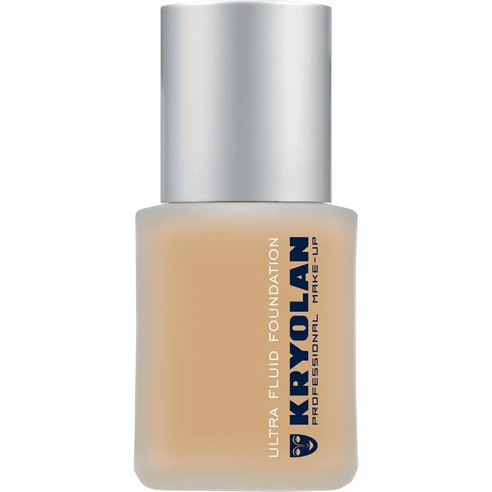 Тональный флюид Kryolan Ultra Fluid Foundation лёгкая текстура, оттенок Elo, 30 мл