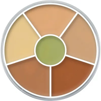 Палетка корректоров Kryolan Concealer Circle, 6 оттенков, оттенок 1 9086