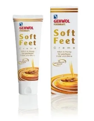 Крем для стоп Gehwol Fusskraft Soft Feet, с гиалуроновой кислотой, разглаживающий