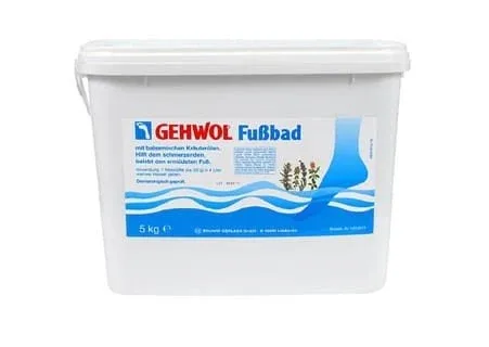 Соль для ножных ванн Gehwol, лаванда, смягчающая, 5 кг