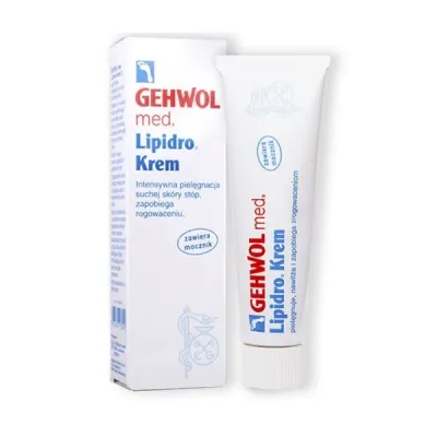 Крем для стоп Gehwol med Lipidro, увлажняющий, для сухой кожи, 125 мл