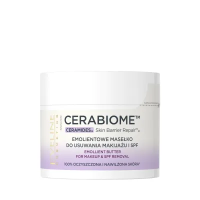 Бальзам для снятия макияжа Cerabiome эмолентный, растворяет макияж и SPF
