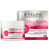 Крем-ампула для лица Eveline Cosmetics Cream-Ampoule Therapy с коллагеном, для зрелой кожи, 50 мл — фото 1