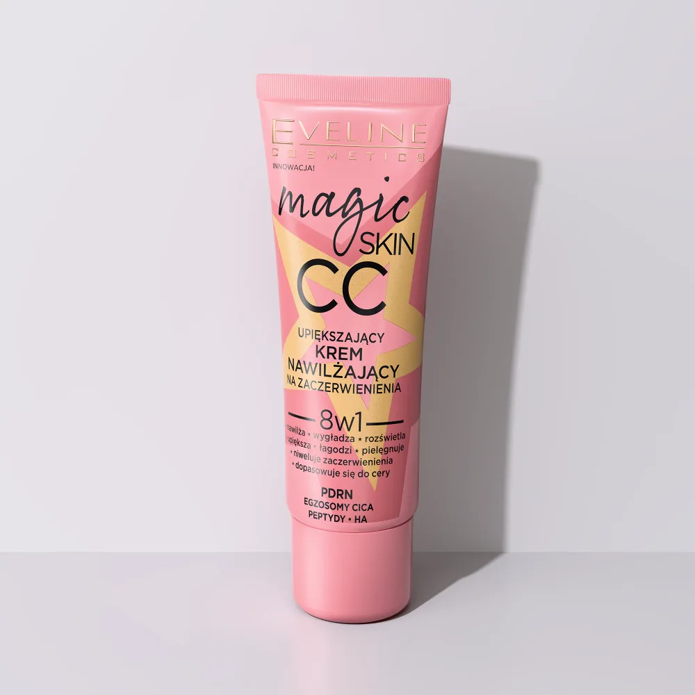 CC-крем Eveline Cosmetics Magic Skin 8 в 1, выравнивающий тон, увлажняющий, 30 мл