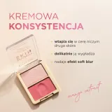 Кремовые румяна Eveline Cosmetics Celebrity Skin дуэт, 01 Soft Harmony, 8 г — фото 5